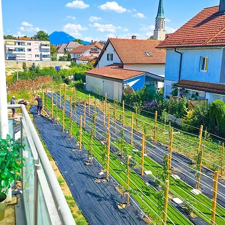 Apartment Og2 L Mit Balkon 15min Bis Salzburg Freilassing